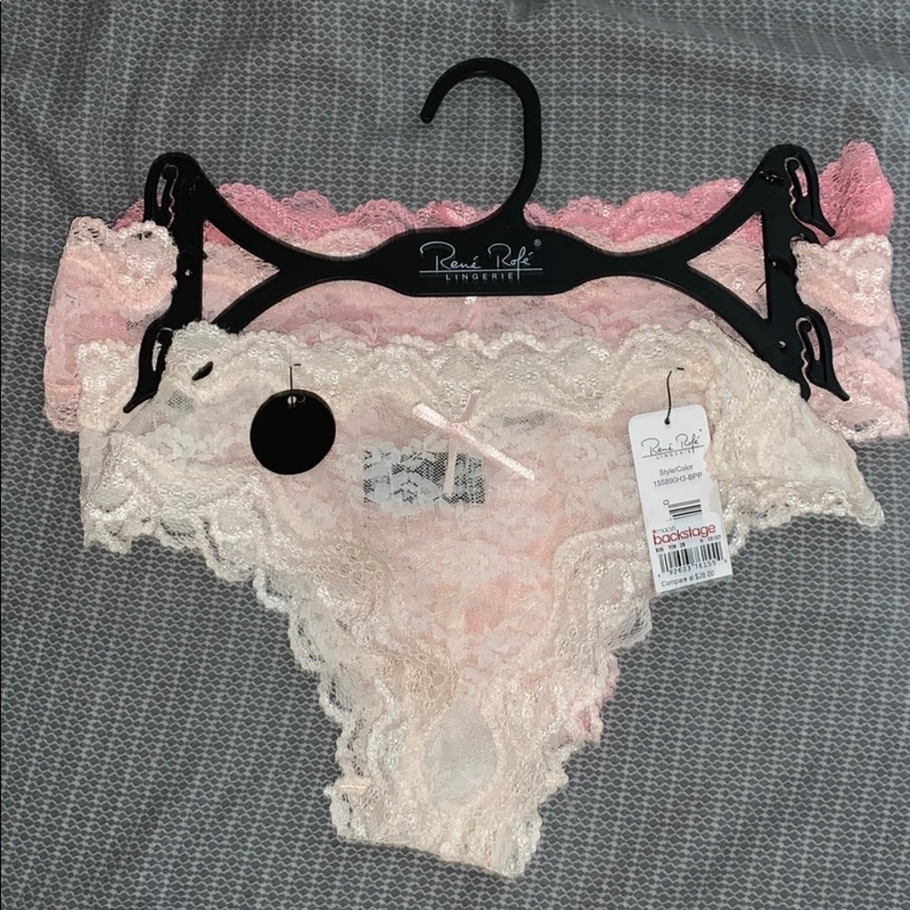 Pack of 3 Lace Tangas NWT